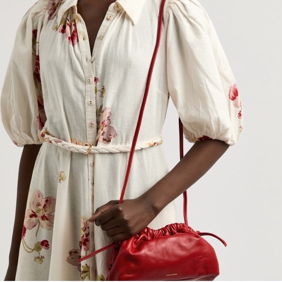 Mansur Gavriel Red Clutch - Picture 9 of 10